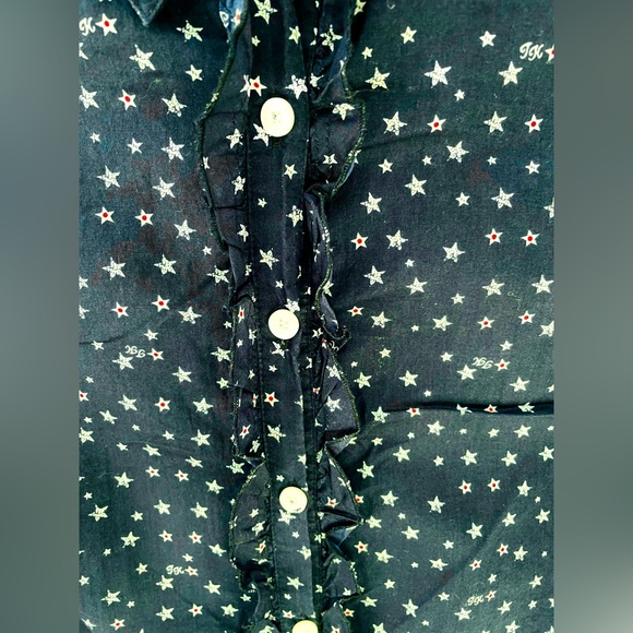 Tommy Ruffled Patterned Shirt - Picture 3 of 3